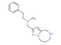 N-methyl-2-phenyl-N-(5,6,7,8-tetrahydro-4H-pyrazolo[1,5-a][1,4]diazepin-2-ylmethyl)ethanamine