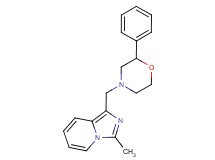 3-methyl-1-[(2-phenylmorpholin-4-yl)methyl]imidazo[1,5-a]pyridine