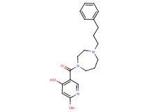 5-{[4-(3-phenylpropyl)-1,4-diazepan-1-yl]carbonyl}-2,4-pyridinediol