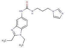 N-(1,2-diethyl-1H-benzimidazol-5-yl)-N'-[3-(1H-imidazol-1-yl)propyl]urea