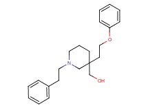 [3-(2-phenoxyethyl)-1-(2-phenylethyl)-3-piperidinyl]methanol
