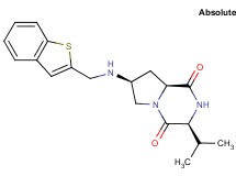 (3S,7S,8aS)-7-[(1-benzothien-2-ylmethyl)amino]-3-isopropylhexahydropyrrolo[1,2-a]pyrazine-1,4-dione