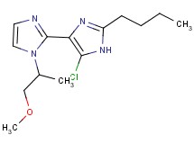 2'-butyl-5'-chloro-1-(2-methoxy-1-methylethyl)-1H,1'H-2,4'-biimidazole