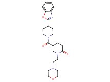 5-{[4-(1,3-benzoxazol-2-yl)-1-piperidinyl]carbonyl}-1-[2-(4-morpholinyl)ethyl]-2-piperidinone