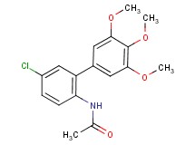 N-(5-chloro-3',4',5'-trimethoxybiphenyl-2-yl)acetamide