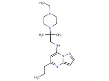 N-[2-(4-ethyl-1-piperazinyl)-2-methylpropyl]-5-propylpyrazolo[1,5-a]pyrimidin-7-amine