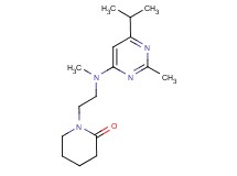 1-{2-[(6-isopropyl-2-methylpyrimidin-4-yl)(methyl)amino]ethyl}piperidin-2-one