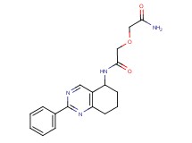 2-(2-amino-2-oxoethoxy)-N-(2-phenyl-5,6,7,8-tetrahydroquinazolin-5-yl)acetamide