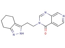 3-[2-(4,5,6,7-tetrahydro-2H-indazol-3-yl)ethyl]pyrido[3,4-d]pyrimidin-4(3H)-one