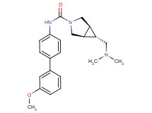 (1R*,5S*,6r)-6-[(dimethylamino)methyl]-N-(3'-methoxybiphenyl-4-yl)-3-azabicyclo[3.1.0]hexane-3-carboxamide