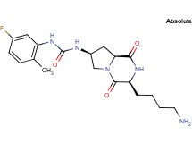 N-[(3S,7S,8aS)-3-(4-aminobutyl)-1,4-dioxooctahydropyrrolo[1,2-a]pyrazin-7-yl]-N'-(5-fluoro-2-methylphenyl)urea