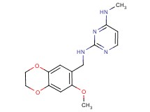 N~2~-[(7-methoxy-2,3-dihydro-1,4-benzodioxin-6-yl)methyl]-N~4~-methylpyrimidine-2,4-diamine