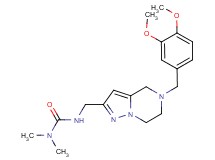 N'-{[5-(3,4-dimethoxybenzyl)-4,5,6,7-tetrahydropyrazolo[1,5-a]pyrazin-2-yl]methyl}-N,N-dimethylurea