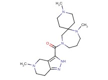 3,7-dimethyl-11-[(5-methyl-4,5,6,7-tetrahydro-2H-pyrazolo[4,3-c]pyridin-3-yl)carbonyl]-3,7,11-triazaspiro[5.6]dodecane