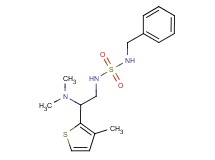 N-benzyl-N'-[2-(dimethylamino)-2-(3-methyl-2-thienyl)ethyl]sulfamide