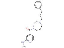 N-methyl-4-{[4-(3-phenylpropyl)-1,4-diazepan-1-yl]carbonyl}-2-pyridinamine