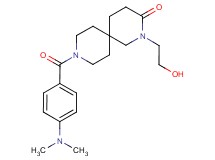 9-[4-(dimethylamino)benzoyl]-2-(2-hydroxyethyl)-2,9-diazaspiro[5.5]undecan-3-one