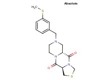 (5aR,11aR)-7-[3-(methylthio)benzyl]tetrahydro-1H-pyrazino[1,2-a][1,3]thiazolo[3,4-d]pyrazine-5,11(5aH,11aH)-dione