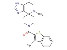 5-methyl-1'-[(3-methyl-1-benzothien-2-yl)carbonyl]-1,5,6,7-tetrahydrospiro[imidazo[4,5-c]pyridine-4,4'-piperidine]
