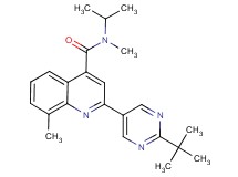 2-(2-tert-butylpyrimidin-5-yl)-N-isopropyl-N,8-dimethylquinoline-4-carboxamide