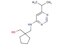 (1-{[(6-isopropylpyrimidin-4-yl)amino]methyl}cyclopentyl)methanol