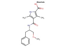 4-({[(1S)-1-benzyl-2-methoxyethyl]amino}carbonyl)-3,5-dimethyl-1H-pyrrole-2-carboxylic acid