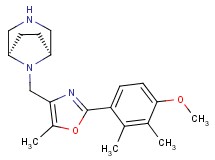rel-(1R,5S)-8-{[2-(4-methoxy-2,3-dimethylphenyl)-5-methyl-1,3-oxazol-4-yl]methyl}-3,8-diazabicyclo[3.2.1]octane hydrochloride