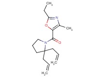 5-[(2,2-diallyl-1-pyrrolidinyl)carbonyl]-2-ethyl-4-methyl-1,3-oxazole