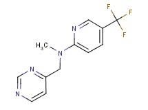 N-methyl-N-(4-pyrimidinylmethyl)-5-(trifluoromethyl)-2-pyridinamine