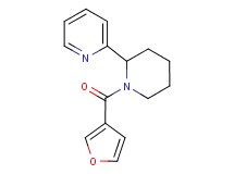 2-[1-(3-furoyl)piperidin-2-yl]pyridine
