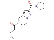 5-but-3-enoyl-2-(pyrrolidin-1-ylcarbonyl)-4,5,6,7-tetrahydropyrazolo[1,5-a]pyrazine