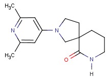 2-(2,6-dimethyl-4-pyridinyl)-2,7-diazaspiro[4.5]decan-6-one