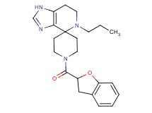 1'-(2,3-dihydro-1-benzofuran-2-ylcarbonyl)-5-propyl-1,5,6,7-tetrahydrospiro[imidazo[4,5-c]pyridine-4,4'-piperidine]