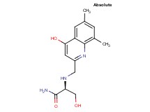 N~2~-[(4-hydroxy-6,8-dimethylquinolin-2-yl)methyl]-L-serinamide