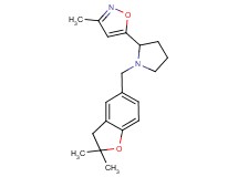 5-{1-[(2,2-dimethyl-2,3-dihydro-1-benzofuran-5-yl)methyl]pyrrolidin-2-yl}-3-methylisoxazole