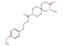 9-[4-(4-methoxyphenyl)butanoyl]-2-methyl-2,9-diazaspiro[5.5]undecan-3-one