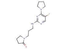 1-{3-[(5-fluoro-4-pyrrolidin-1-ylpyrimidin-2-yl)amino]propyl}pyrrolidin-2-one