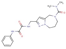 N-({5-[(dimethylamino)carbonyl]-5,6,7,8-tetrahydro-4H-pyrazolo[1,5-a][1,4]diazepin-2-yl}methyl)-N'-phenylethanediamide