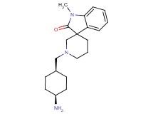 1'-[(cis-4-aminocyclohexyl)methyl]-1-methylspiro[indole-3,3'-piperidin]-2(1H)-one dihydrochloride