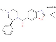 2-cyclopropyl-6-{[(2S)-4-methyl-2-phenyl-1-piperazinyl]carbonyl}-1,3-benzoxazole