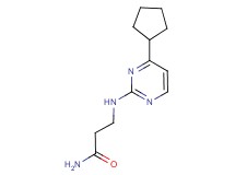 N~3~-(4-cyclopentylpyrimidin-2-yl)-beta-alaninamide