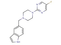 5-{[4-(5-fluoropyrimidin-2-yl)piperazin-1-yl]methyl}-1H-indole
