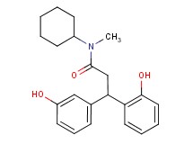 N-cyclohexyl-3-(2-hydroxyphenyl)-3-(3-hydroxyphenyl)-N-methylpropanamide