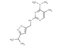 N~2~-[(3-isopropylisoxazol-5-yl)methyl]-N~4~,N~4~,5-trimethylpyrimidine-2,4-diamine