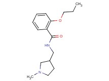 N-[(1-methylpyrrolidin-3-yl)methyl]-2-propoxybenzamide