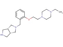 rel-(3aR,6aS)-2-{2-[2-(4-ethyl-1-piperazinyl)ethoxy]benzyl}octahydropyrrolo[3,4-c]pyrrole dihydrochloride