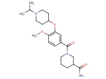 1-{3-[(1-isopropyl-4-piperidinyl)oxy]-4-methoxybenzoyl}-3-piperidinecarboxamide