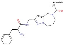 N-[(5-acetyl-5,6,7,8-tetrahydro-4H-pyrazolo[1,5-a][1,4]diazepin-2-yl)methyl]-L-phenylalaninamide