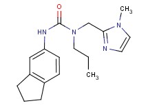 N'-(2,3-dihydro-1H-inden-5-yl)-N-[(1-methyl-1H-imidazol-2-yl)methyl]-N-propylurea