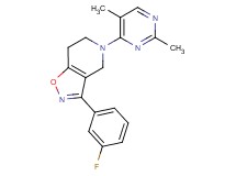 5-(2,5-dimethylpyrimidin-4-yl)-3-(3-fluorophenyl)-4,5,6,7-tetrahydroisoxazolo[4,5-c]pyridine